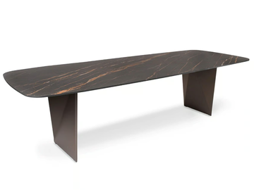 TIERRA - Rectangular ceramic dining table by Fischer Möbel - view 2